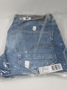 One as new G Raw Arc 3D Slim Jeans size 33/30.