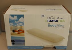 One boxed as new Tempur-Pedic The Body Pillow.