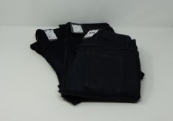 One as new G Raw high skinny women jeans (Colour: dark aged. Size 29/30. Model: 3301). One as new