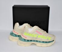 One as new Naked Wolfe Fierce cloud trainers size UK 7.