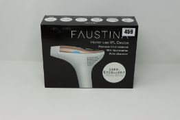 One boxed as new Faustina 3IN1 home-use IPL device.