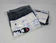 Two as new Champions Half Zip-Up Colour Block Wraparound Logo Hoodie size S.