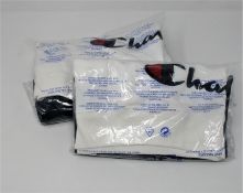 Two as new Champions Half Zip-Up Colour Block Wraparound Logo Hoodie size S.