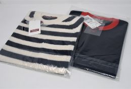 One as new Comptoir Des Cotonniers Silk cashmere blend jumper size S (LOVINA_5045). One as new