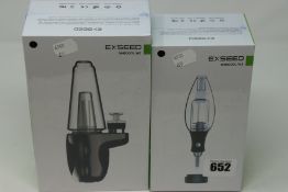 Two boxed as new EXseed Dabcool electric dabbing devices, one EXseed Dabcool w2 and one EXseed
