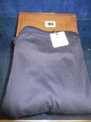 An as new Beaumont Organic Ana-Lou Lyocell jersy skirt in midnight blue (L).