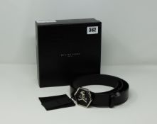 One as new Philipp Plein black belt size 115 (P18A MVA0462 PLE075N).
