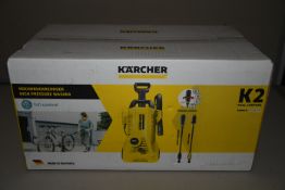 A boxed as new Karcher K2 high pressure washer.