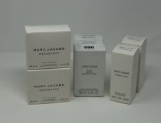 Two Gucci Bloom Ambrosia Di Fiori and one Nettere Di Fiori eau de parfum (100ml), two Tiffany & Love