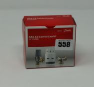 Ten boxed as new Danfoss radiator thermostats RAS-C2 combi (013G6006).