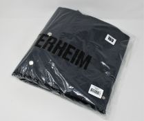 One as new Stutterheim Mosebacke navy coat size S.