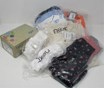 One as new Adidas Disney set of jumper and trousers (9-12 months). One as new Next trousers (9-12