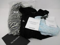 One as new Rag & Bone Splatter Paint tank top size XS. One as new Elizabeth and James blue and white