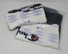 Two as new Champions Half Zip-Up Colour Block Wraparound Logo Hoodie size S.