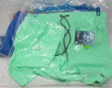 One as new Blue Puma Swim Mid-Length Men's Swimming Shorts size S. One as new Red Puma Swim Mid-