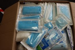 A large quantity of disposable face masks (Approximately 2000).