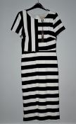 One as new Phase Eight Maryanne Stripe Ponte Dress size 10. One as new Phase Eight Joan Printed