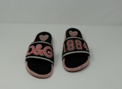 One pre-owned Dolce & Gabbana sandals size 41 (CW0082 AN453 8V351).
