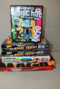 Six assorted boxes of Marvin's Magic magic tricks to include two Deluxe Edition, one Ultimate 250