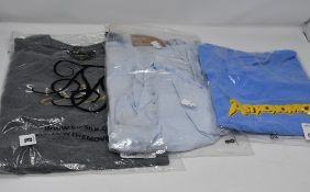 One as new Siksilk SS Signature grey tee size UK 36. One as new Cactus Jack Astro Goosebumps t-shirt