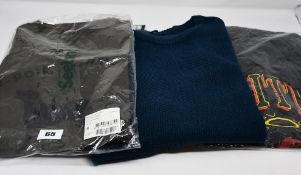 One as new Kith x Looney Tunes Taz vintage black t-shirt size L (KH3212-100). One as new Seeland Key