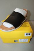 One as new Strive Mara black sandals size UK 5.
