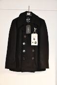 One as new Gloverall Admirality Black Peacoat size XS (MC3218EM-CPC).