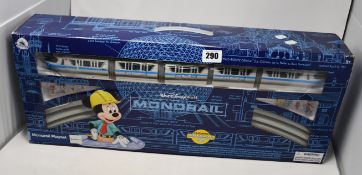 One boxed as new Walt Disney World Monorail Playset.