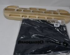 One as new Black Diamond M's Stretch Font Shorts size 36. One as new Beastmaker 1000 Series