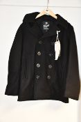 One as new Gloverall Admirality Black Peacoat size XS (MC3218EM-CPC).