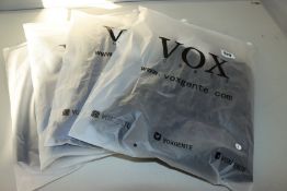One as new Vox Gente Embossed Hood size L. One as new Vox Gente Ornate Hood size L. One as new Vox