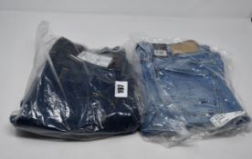 One women's as new G Star Midge Mid Straight jeans size 26/28. One women's as new G Star Lynn Mid