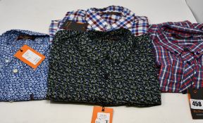 One men's as new Ben Sherman House Checked Long Sleeved shirt size M. One men's as new Ben Sherman