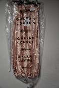 One as new Galvan London Satin Valletta rose nude skirt size 40 (120SGSK400002RN).