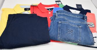 One as new Hacket London multi colour polo shirt size 15/16 yrs. One as new Hacket London red polo