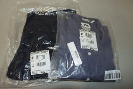 One as new J Crew Stretch Secret Wash shirt in end-on-end organic cotton size L. One as new J Crew