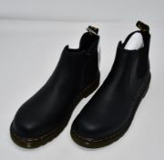 One youth's as new Dr Martens black boots size UK 5 (2976).