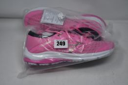 One as new Mizuno Wave rider pink trainers size UK 5.