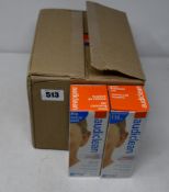 Twelve boxed as new Audiclean ear cleansing wash 115ml.