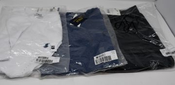 One as new SikSilk Advanced Tech Track pants size UK 30 (SS-16373). One as new Ralph Lauren white