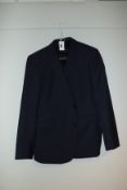 One pre-owned Argamonte dark blue blazer (size unknown).