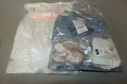 One as new Monsoon baby lottie satin bow bootie shoes (6-12 months). Two as new Monsoon baby