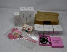 A quantity of Tin Secret products to include relieve repair gelly, yeast mask, tender moisturiser (