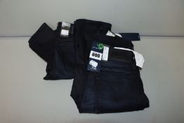 One as new G Raw High waist women skinny jeans (Colour: dark aged. Size 23/32. Model: 3301). Two