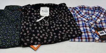 One men's as new Ben Sherman Short Sleeve Large Check shirt size M. One men's as new Ben Sherman