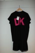 One as new DKNY 2 in 1 black dress size M (D32743/09B).
