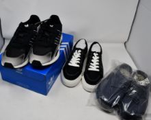 One as new Adidas Tresc Run Shoes size UK 9.5 (EG7394). One as new Lakeland Active blue lorton clogs