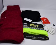 One women's as new Nike Pro AeroAdapt leggings size L (CJ3593-010). One as new Nike white ankle