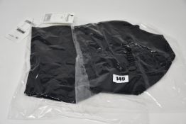 Two as new Chantelle Softstretch black hipster underwear (one size. pack of 3).