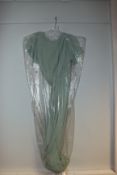 One as new David's bridal mint long dress size 18.